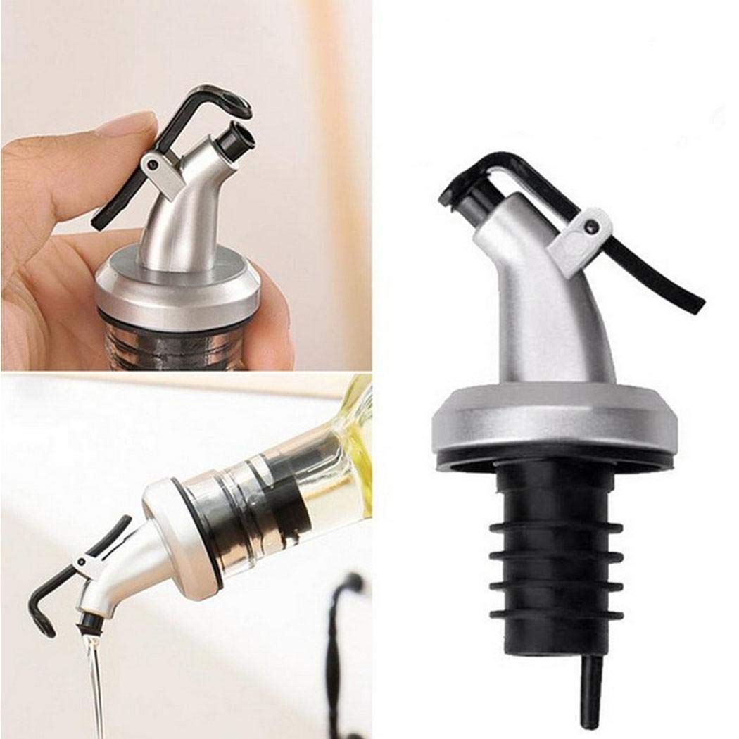 Lazinem New Kitchen Bar Wine Stopper Wine Beer Lid Seal Oil Pourer Gravy Boats