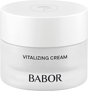 BABOR Vitalizing Cream, Gesichtscreme für müde und regenerationsbedürftige Haut, Revitalisierende Feuchtigkeitspflege, Vegane Formel, 50 ml