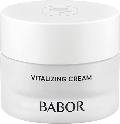 BABOR Vitalizing Cream, Gesichtscreme für müde und regenerationsbedürftige Haut, Revitalisierende Feuchtigkeitspflege, Vegane Formel, 50 ml