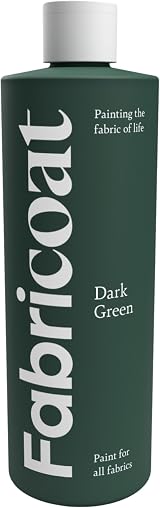 Fabricoat Fabric Paint Dark Green 250ml – Flexible Colour for Fabric