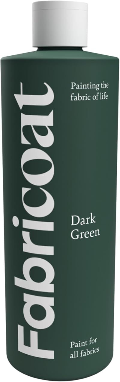 Fabricoat Fabric Paint Dark Green 250ml – Flexible Colour for Fabric