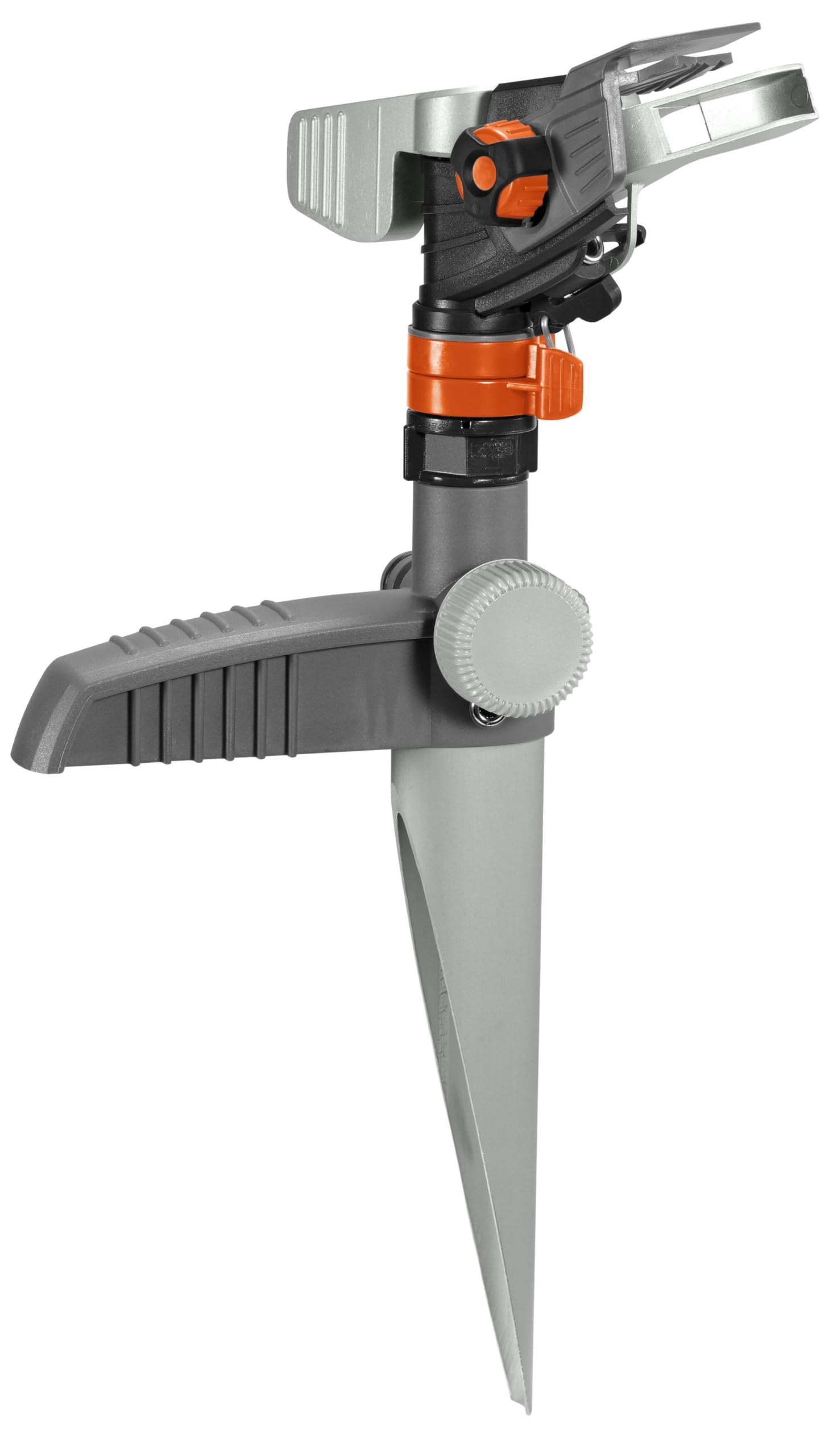 Gardena premium pulse, circular and sector sprinkler (on metal spike): Premium regrets for irrigating larger surfaces up to 490 m², stepless range adjustment up to 12.5 m (8136-20)