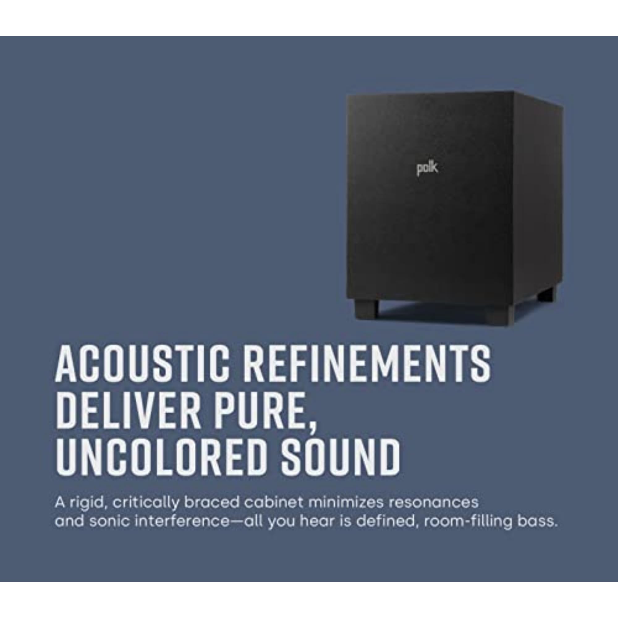 Polk Monitor XT10 Home Subwoofer, 10