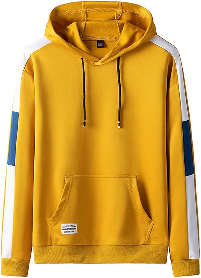 fluffy yellow hoodie