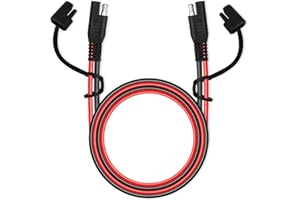 MENTBERY SAE Extension Cable, 4FT 10AWG SAE Battery Connector, SAE Connector for Automotive RV Solar Panel