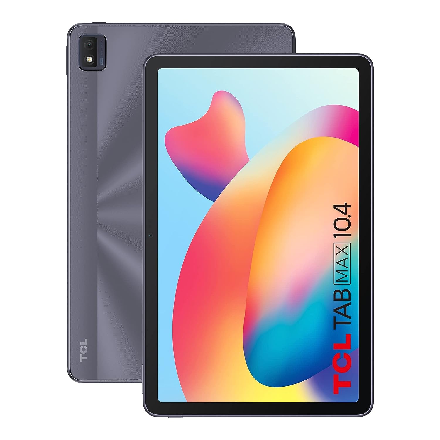 TCL TABMAX 10.4 Tablet Android 11 - Display 2K 10.36", 6GB RAM, 256GB, Batteria 8000mAh, Fotocamera 13+8MP, Custodia Inclusa