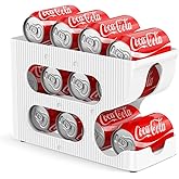 Soda Can Organizer for Pantry/Fridge, Automatic Rolling Pop Can Dispenser/Storage/Holder/Container for Refrigerator, Saving Space Drink Organizer for Fridge, 1 Pack Holds 12 Standard Cans