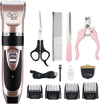 Amazon ペット用バリカン 犬用クリッパー 猫用バリカン足裏カット トリミングバリカン ウサギバリカン Ipx7防水 ヘアクリッパー 充電式 5段階調節可能 アタッチメント付き充電式 水洗い可 足毛用刃付き 13点セット Joylivecy バリカン 通販