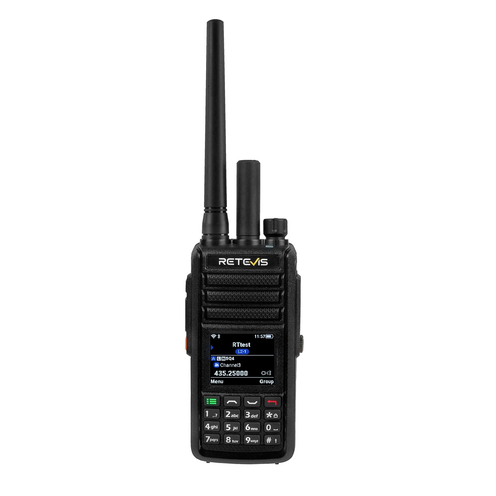 Photo 1 of Retevis MateTalk L2 Global Walkie Talkie, Emergency POC Radio Unlimited Range, Zello,4G Dual SIM Network, GPS, IP67 Waterproof, Nationwide Two Way Radio Long Distance for Trucking, Security (1 PCS)