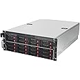 SilverStone Technology RM43-320-RS 4U 20-Bay 2.5" / 3.5" HDD/SSD rackmount Storage Server Chassis with Mini-SAS HD SFF-8643 12 Gb/s Interface, SST-RM43-320-RS