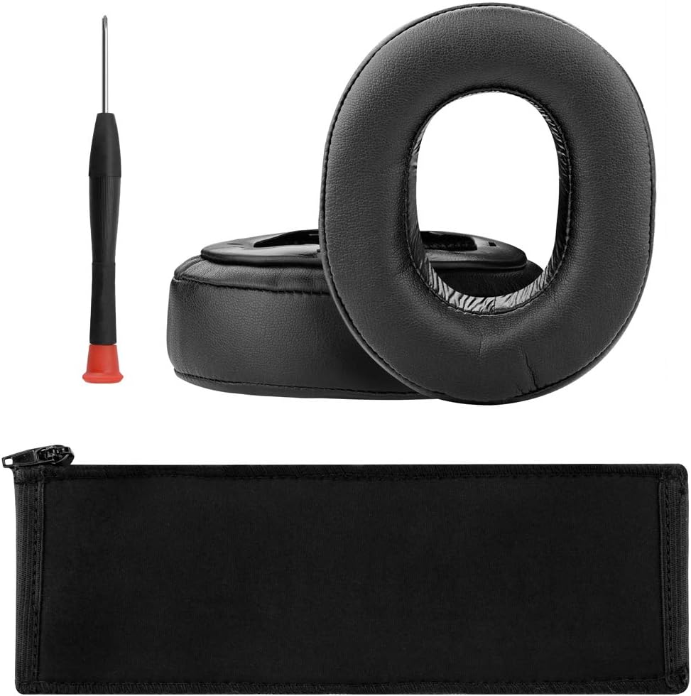 Geekria Earpad and Headband Set Compatible with Sony MDR-HW700/ MDR-HW700DS Headphones, Repair Parts Suit (Black)