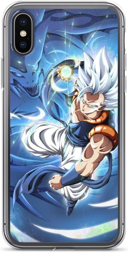 Amazon Com Iphone Xr Case Anti Scratch Japanese Comic Transparent Cases Cover Gogeta Anime Manga Graphic Novels Crystal Clear