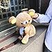 SM.Y.Toys & Accessories Soft Plush Shoulder/Crossbody Mini Bag W/Mini Pocket for Kids. (Rilakkuma)