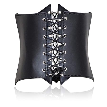 Canarea Harness Geschirr Korsett Damen Leder Fetisch Bondage SM Fesseln Push up Erotik Körper Unterwäsche für frauen