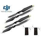 DJI Genuine Low-Noise Quick-Release Propellers for Mavic Pro or Mavic Pro Platinum (Gold), 2 Pairs