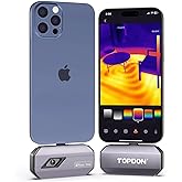 TOPDON TC002C Thermal Camera, 512 x 384 Super Resolution, 256 x 192 IR Resolution, Thermal Imager for iPhone 17/16/15 Series 