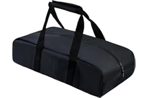 Fenteer Bocce Ball Storage Bag Holds up to 8 Balls Waterproof Water Resistant Carry Bag Bocce Ball Case for Game Travel Yard 