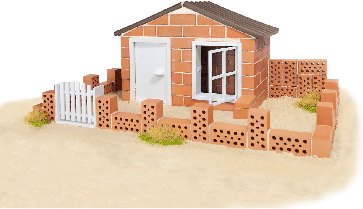 Teifoc 2042822 4500 - Beach House - Build with real Bricks & Cement, Multicolor - Image 4