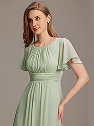 Ever-Pretty Women's Classic Round Neck Short