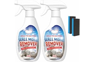 Highly Effective Removal Spray, 8.12 Fl.0z Wall Cleaner Spray - Long-Term Protection, Home Wall Mold Remover Sprays, Multi-Su