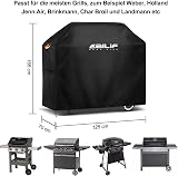 Ezilif 165x70x125 cm Waterproof BBQ Cover Heavy Duty Oxford 210D view 2