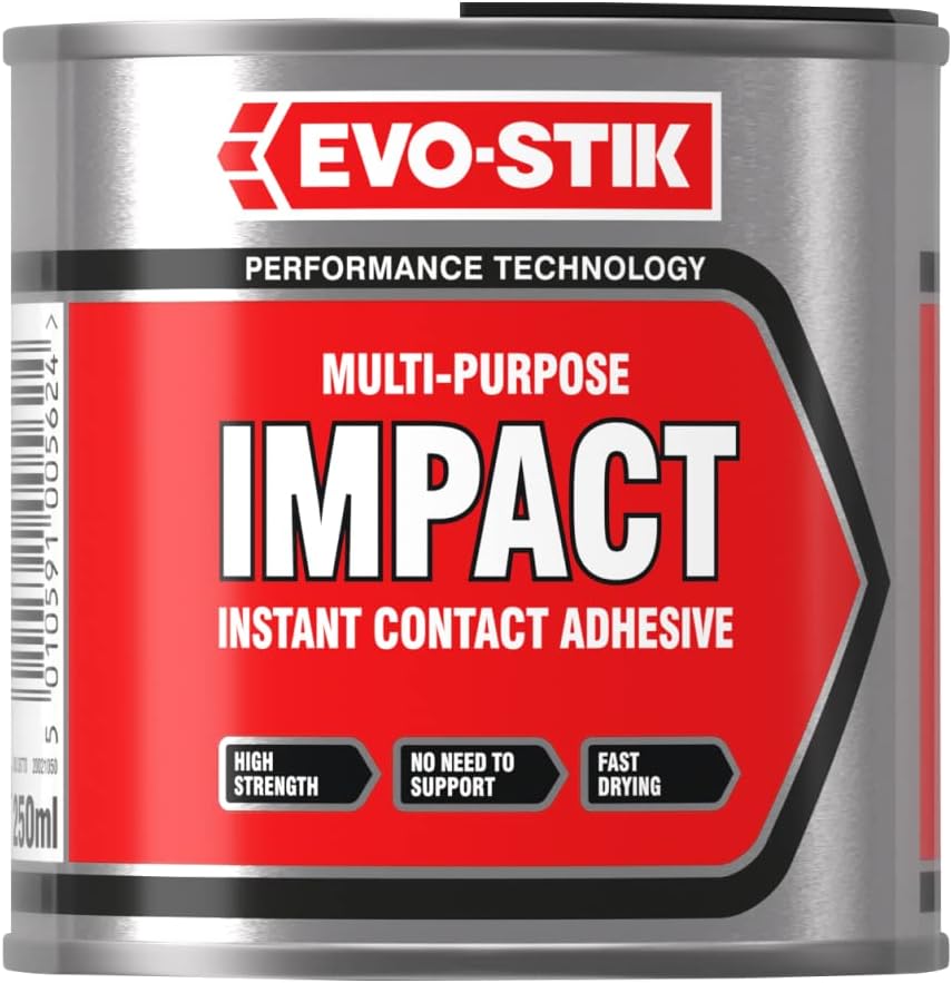 EVO-STIK Impact Adhesive 250ml Multipurpose High-Strength Glue