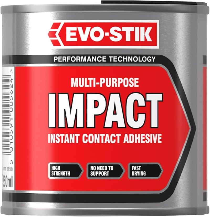 EVO-STIK Impact Adhesive 250ml Multipurpose High-Strength Glue