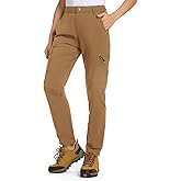 TBMPOY Women's Hiking Cargo Pants Lightweight Water Resistant Quick Dry Fishing Camping Travel Work Pant with 6 Pockets