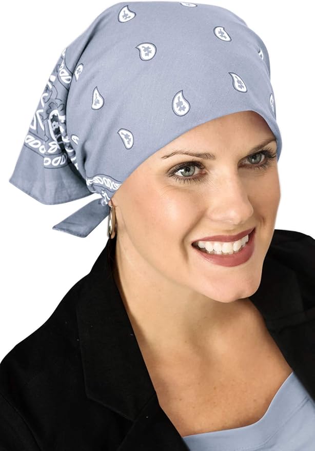 Headcovers Unlimited Classic Paisley Bandannas for Women with Cancer