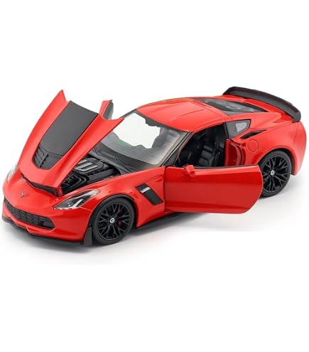 Hot Wheels Corvette C7 Z06 1/64 - Carte US Factory Fresh 2017 - Dans Blister Non Ouvert - Très Bon état