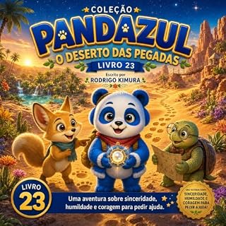 Livro Pandazul - O Deserto das Pegadas (Coleção Pandazul Livro 23)