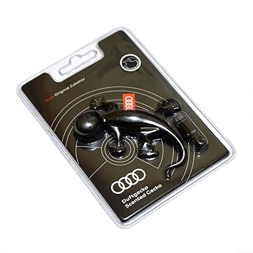 Original Audi Duftspender Duftgecko schwarz 000087009D