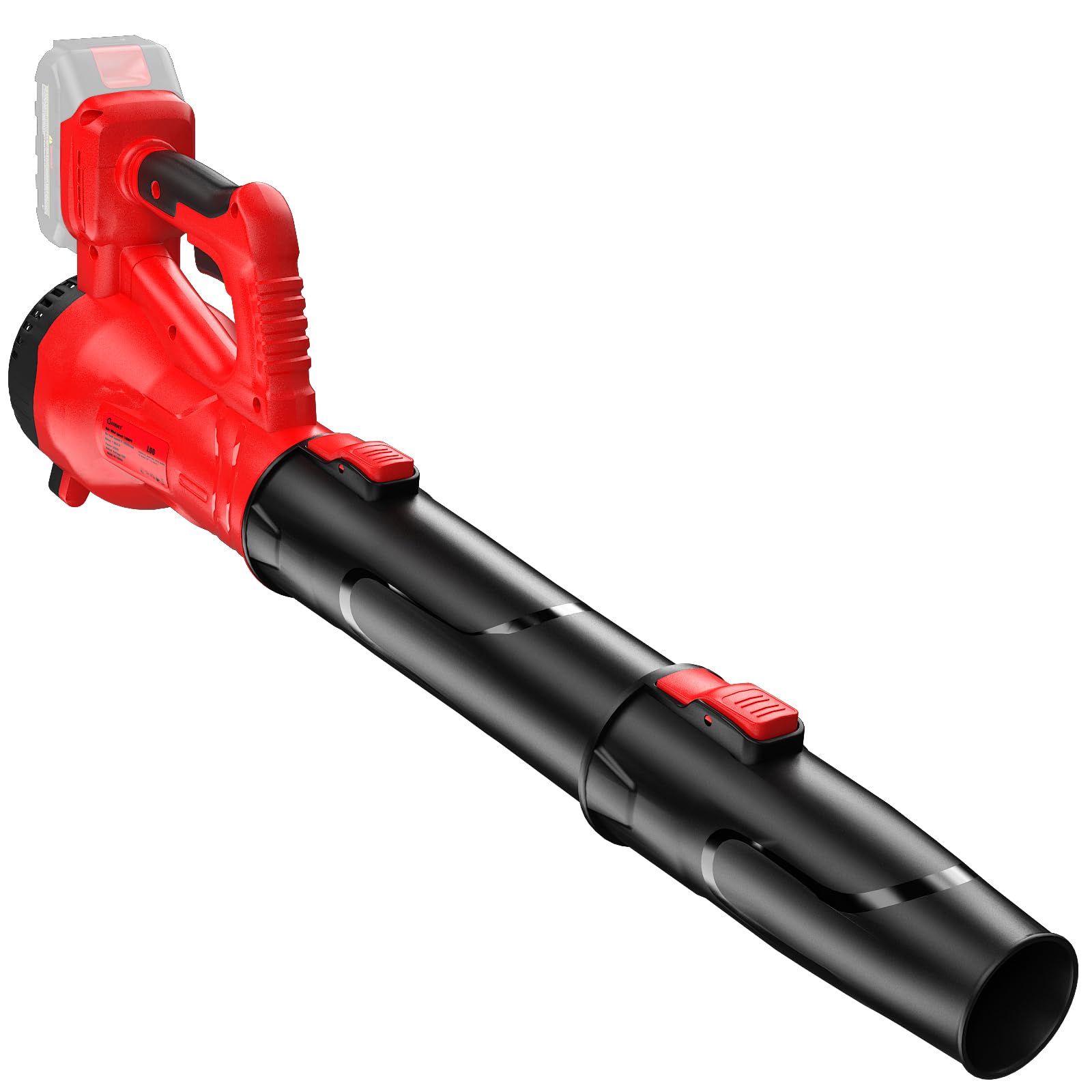 Photo 1 of Brushless Leaf Blower for Milwaukee M18 Battery, 6-Speed Adjustable, 600CFM/190MPH(Max), Lightweight(1.06Kg) Leaf Blower for Yard, Patio, Garden, Grass(Tool only)