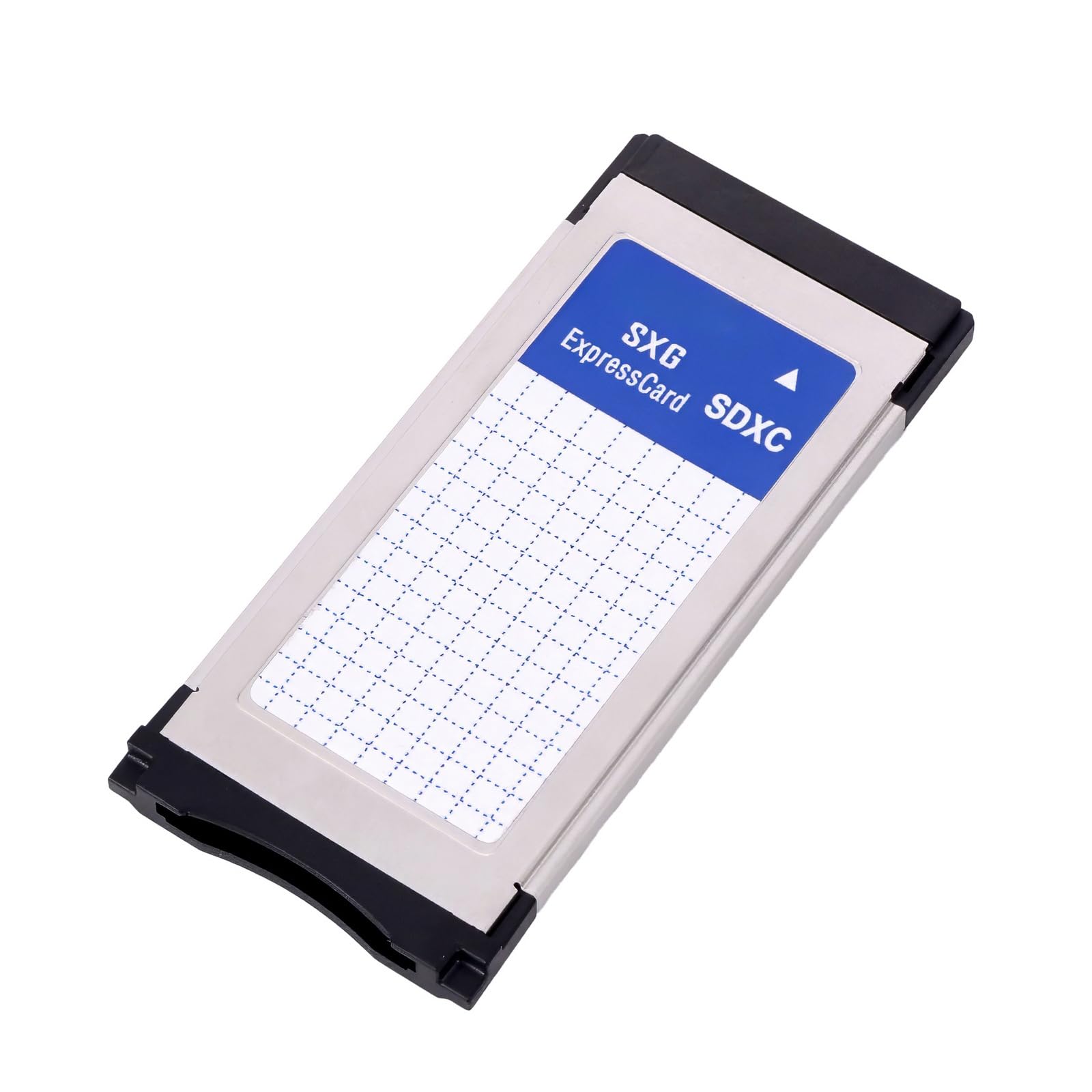 Pxyelec 1×SD to Camcorder SXS Pro Card Reader Expresscard Adapter Holder Support 128GB SDHC SDXC Card