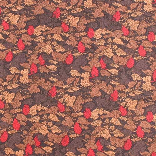 Henry Glass Brand Autumn Leaves Cotton Quilting Fabric Fat Quarter