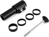 QWORK Bike Stem Riser 124mm 1-1/8 for Aluminum Fork 28.6mm view 8