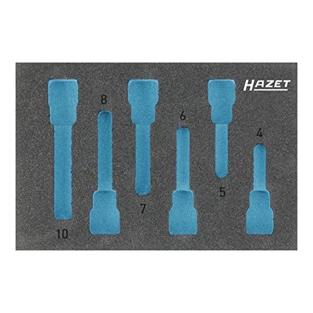 HAZET 163-302L 2-Component Soft Foam Insert - Multi-Colour