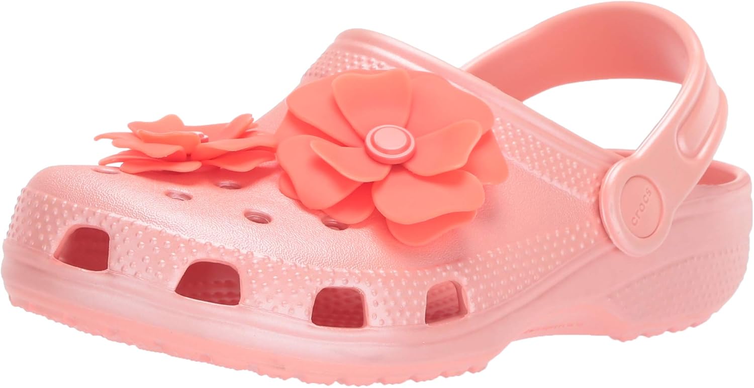 classic vivid blooms clog