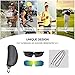 Sports Sunglasses with 2 Interchangeable Lenses for Running Cycling Driving