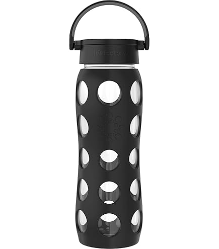 Amazon.com: Lifefactory 22-Ounce Active Flip Cap Glass Water