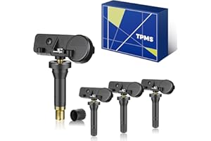 YYDZSMDM 315Mhz Pre-Programmed TPMS,Compatible with: Chevrolet Equinox 2007-2022 | Colorado 2015-2022 | Malibu 2008-2015 | Camaro 2010-2015 Tire Pressure Monitoring Sensor OE#13598771/13586335(4Pack)
