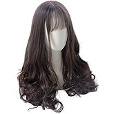 MOJUN Long Curly Wig Wavy Hair Heat Resistant Wig for Cosplay Party Costume