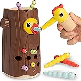 Nene Toys Little Woodpecker, Montessori Toy for Toddlers 2-4 Years Old – Educational Magnetic Toy for Kids 2 3 Years, Enhance