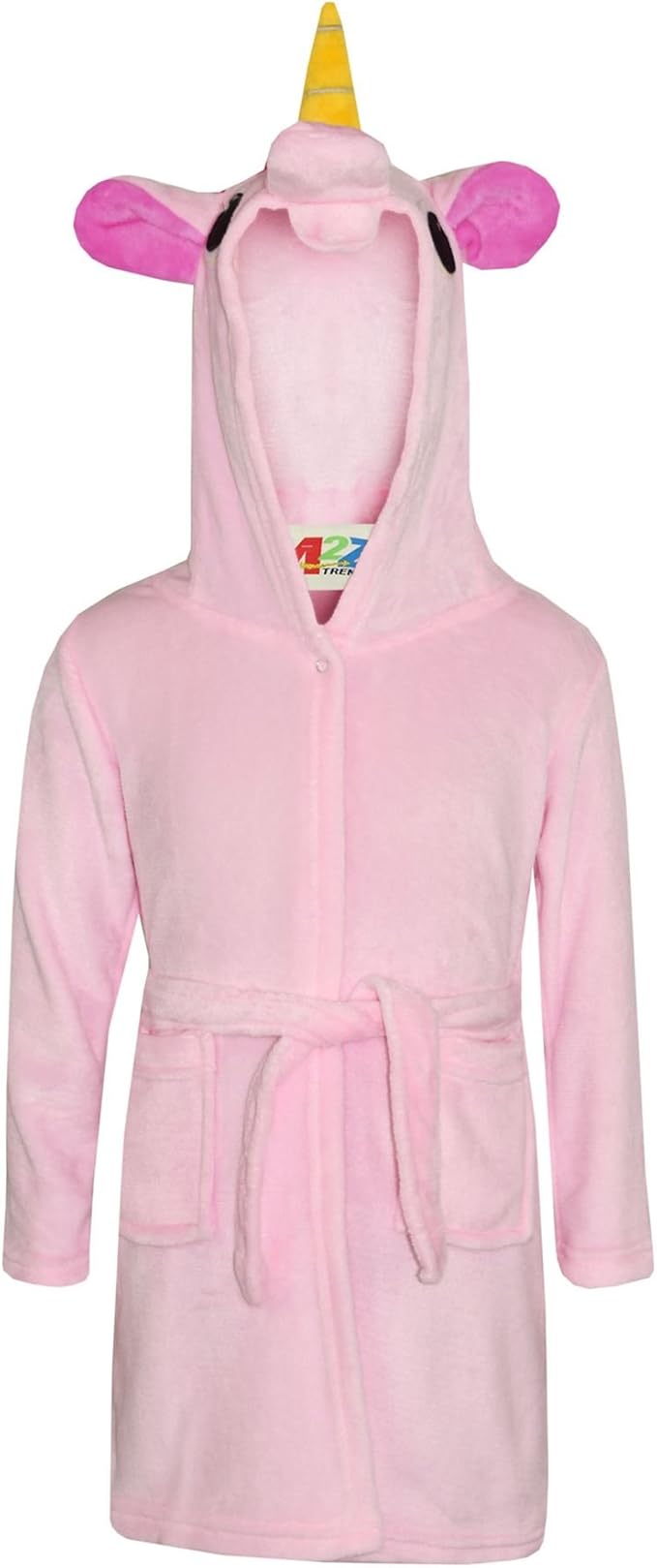 pink unicorn dressing gown