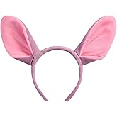 Cumwoen Blue Ears Headband for Women Bendable Ears Costume Headwear Party Cosplay Dress Up Accessories