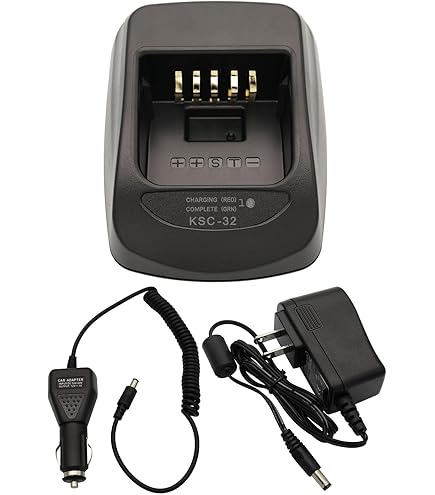 KENWOOD TH-D75 + 急速充電器・他 ケンウッド KSC-47L シングル急速充電器（ACアダプター付き）TH-D75