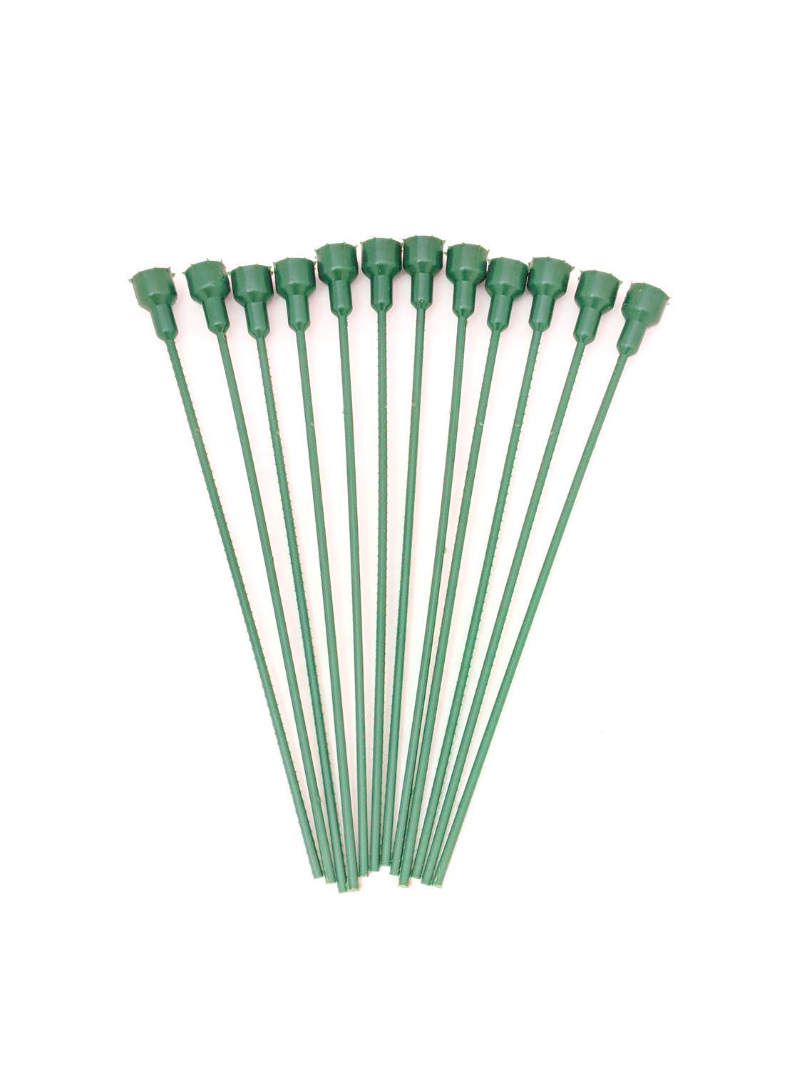 100 Plastic Stems For Preserved Rose Bud Flowers, Extra