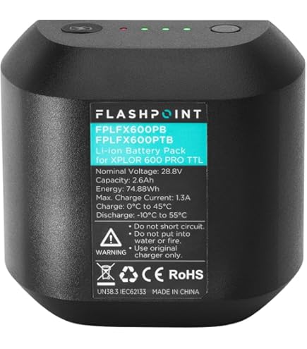 Pin WB26 Cho Đèn Godox AD600Pro - Pin Lithium-Ion Sạc Lại - 2600mAh