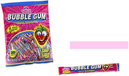 Lote 200 Bubble Gum Chicle . Golosinas . Juguetes y Regalos Baratos para Fiestas de Cumpleaños, Bodas, Bautizos, Comuniones y Eventos.: Amazon.es: Hogar