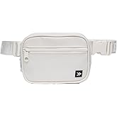 Thread Wallets Fanny Pack Small Travel Crossbody Bags for Women, Men - Durable, Stylish, Convenient Womens & Mens Cross Body Sling Bag Fanny Pack for Phone & Personal Items (Off White)